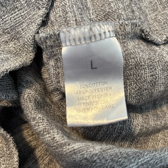 PacSun women’s gray longer fit hoodie sweatshirt size large - Picture 9 of 9